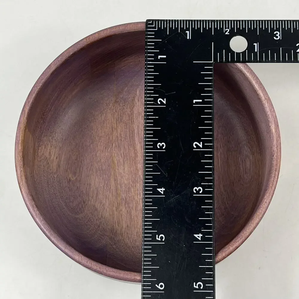 Woodbury Woodenware Wood Bowl RB 36 Vintage 5.75